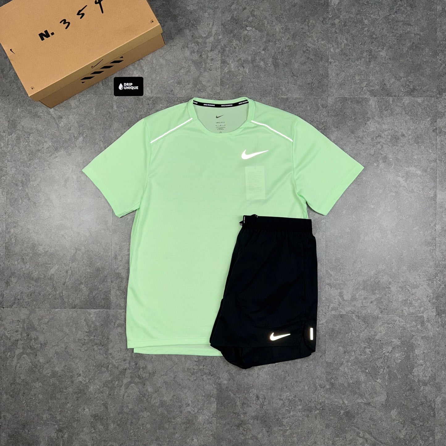 Nike Miler T-Shirt Vapour Green