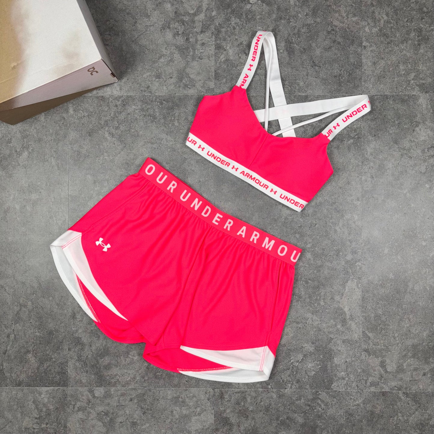 Under Armour Play Up Shorts Raspberry
