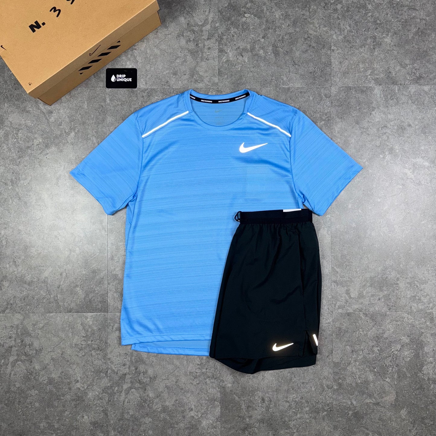 Nike Miler T-Shirt University Blue