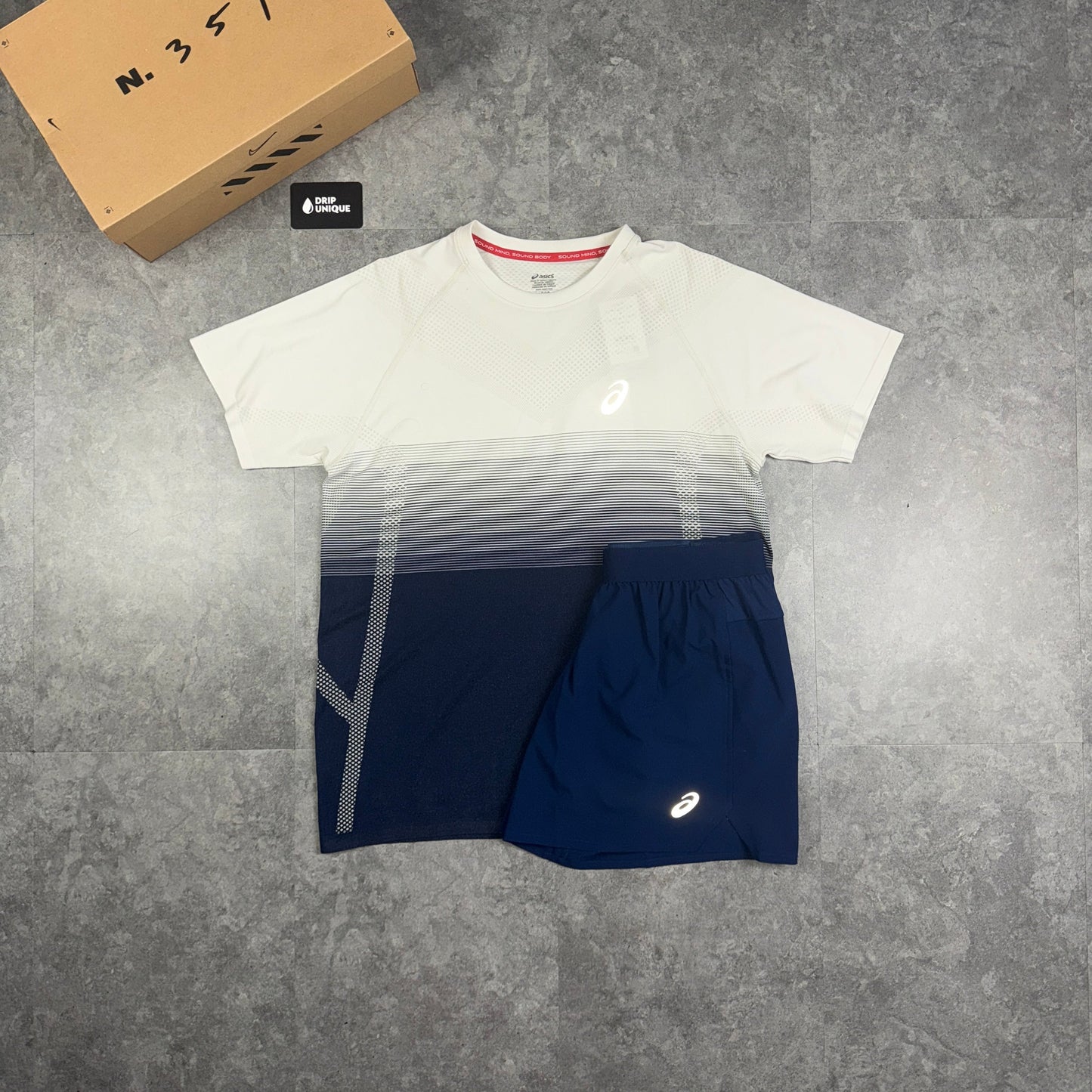 Asics Icon Performance Shorts Midnight Blue