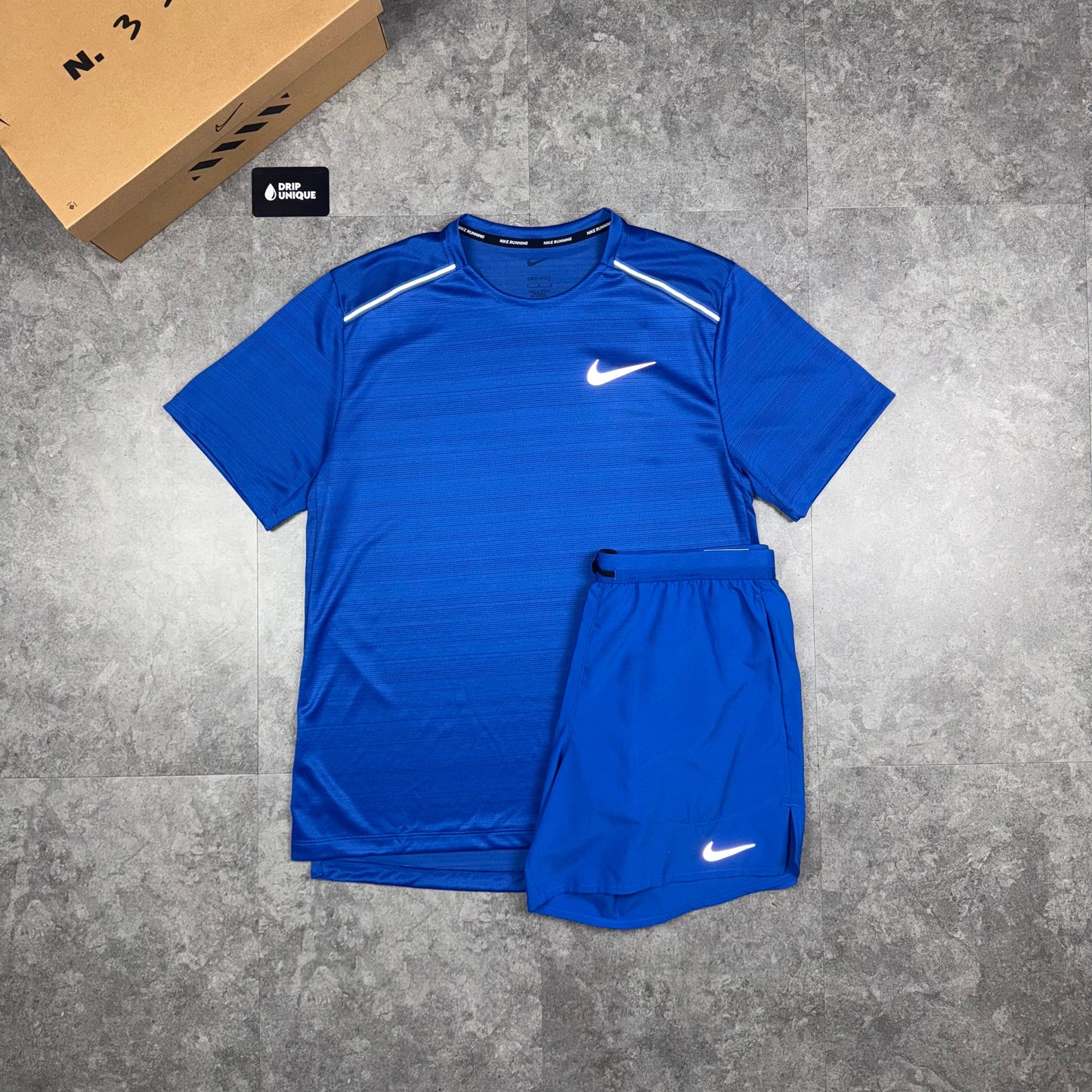 Nike Miler T-Shirt Royal Blue