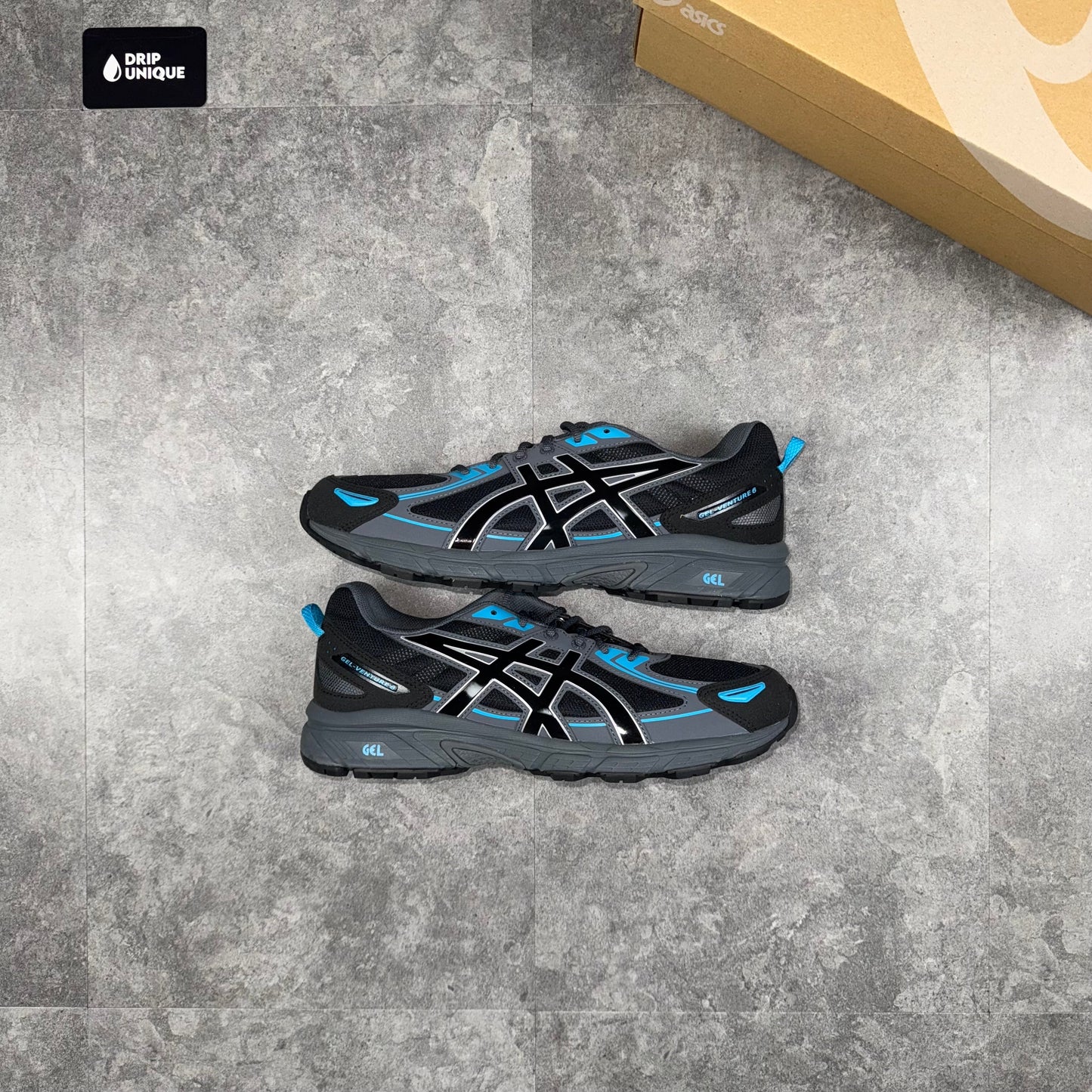Asics Gel Venture 6 Black / Blue