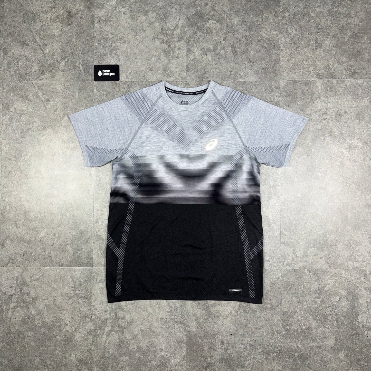 Asics Seamless Performance T-Shirt Black / Grey