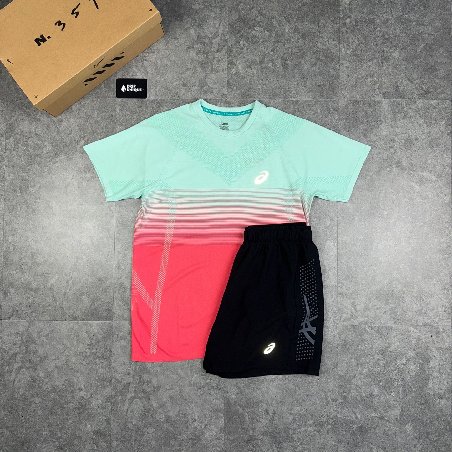Asics Seamless Performance T-Shirt Coral