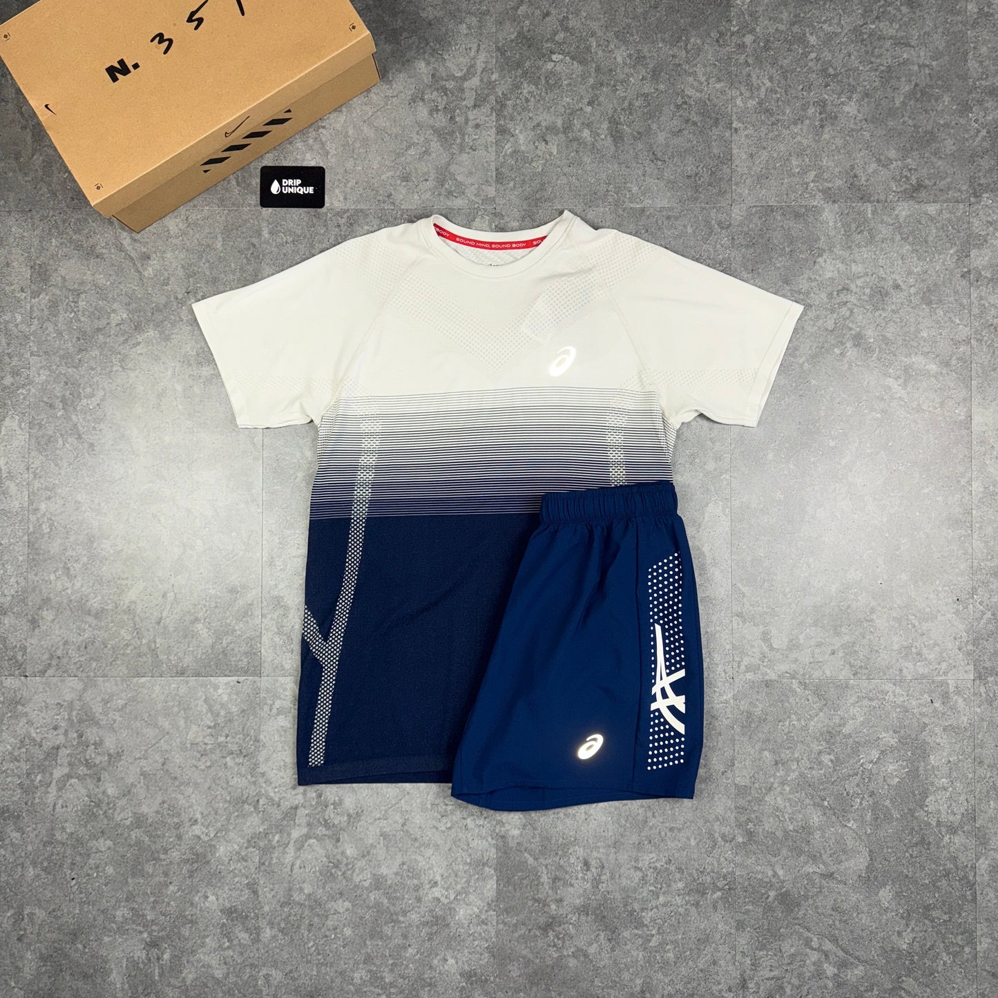 Asics Seamless Performance T-Shirt Midnight Blue