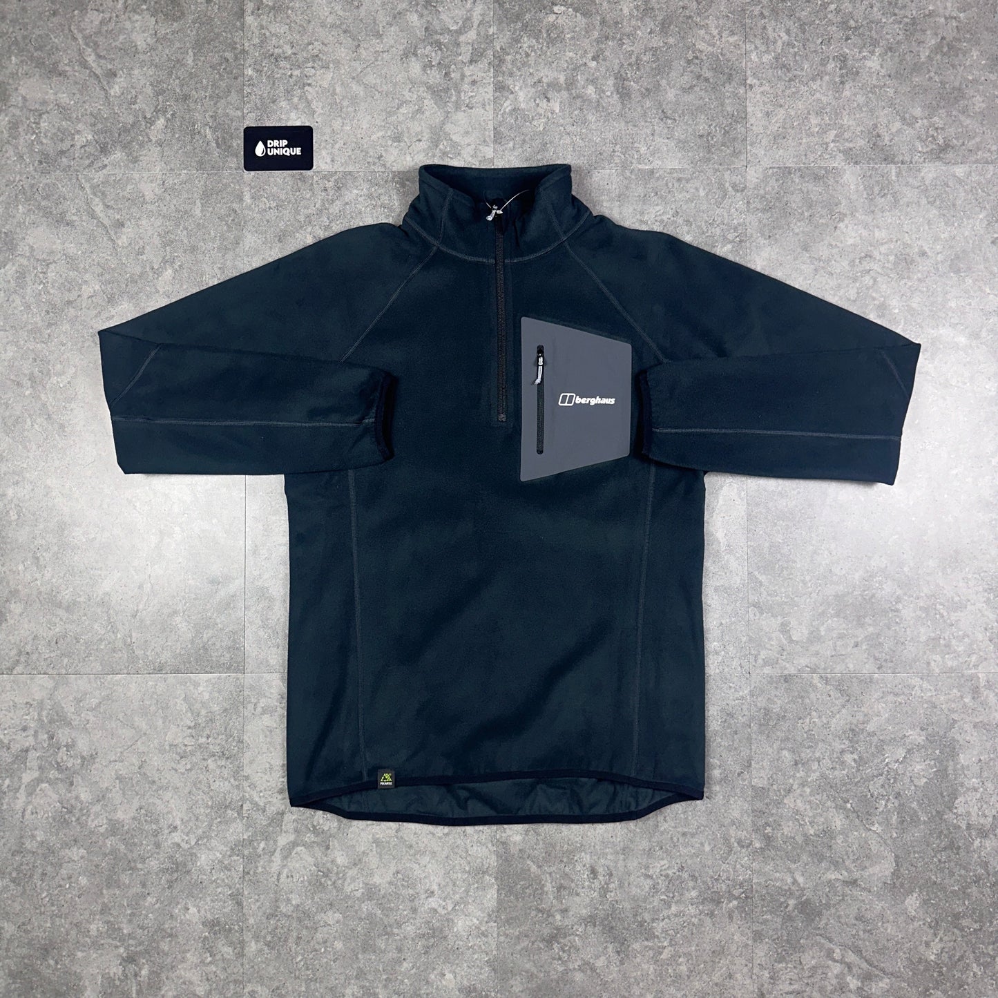 Berghaus Tathwell 1/4 Zip Fleece Black