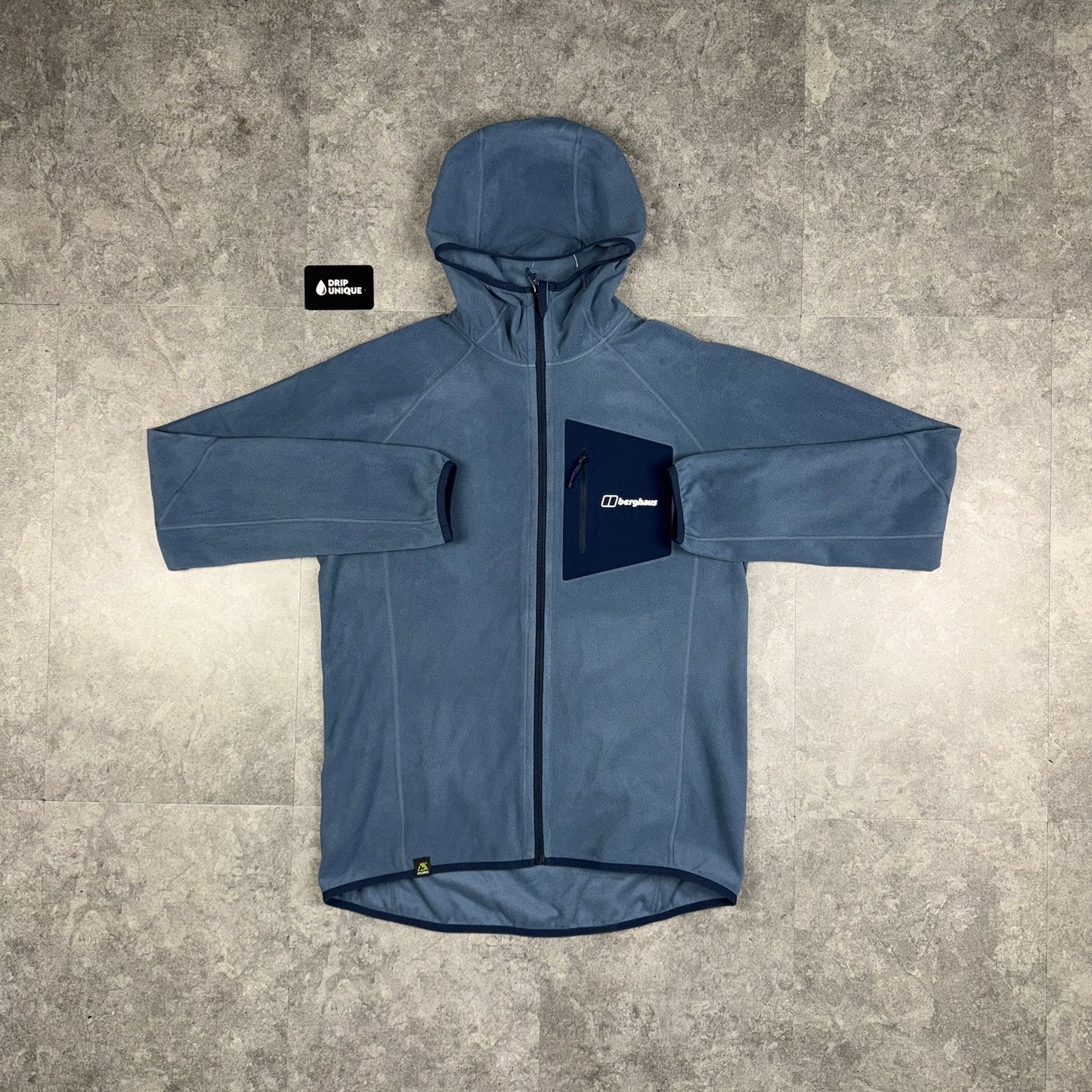Berghaus Tathwell Fleece Hooded Jacket Dusk/Navy