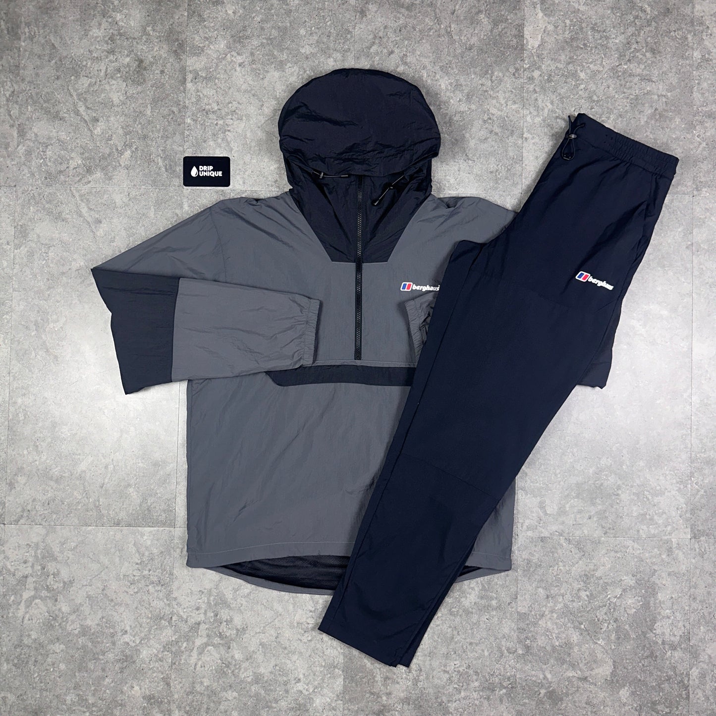Berghaus Urban Co-Ord Jacket Grey & Black Theran Plus Pants Set