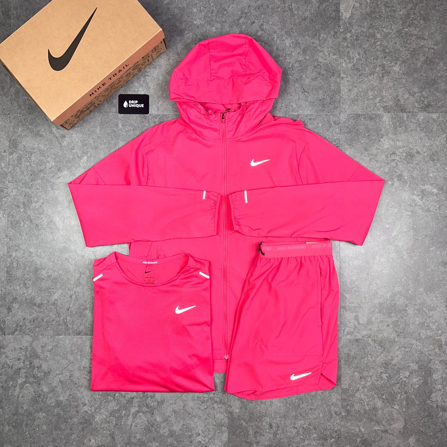 Nike Rise 365 T-Shirt Aster Pink
