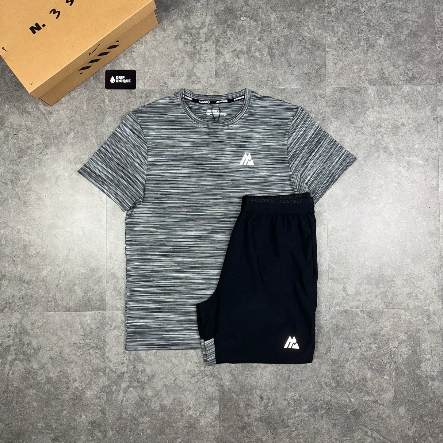 Montirex Trail Panel 2.0 Shorts Black / Grey