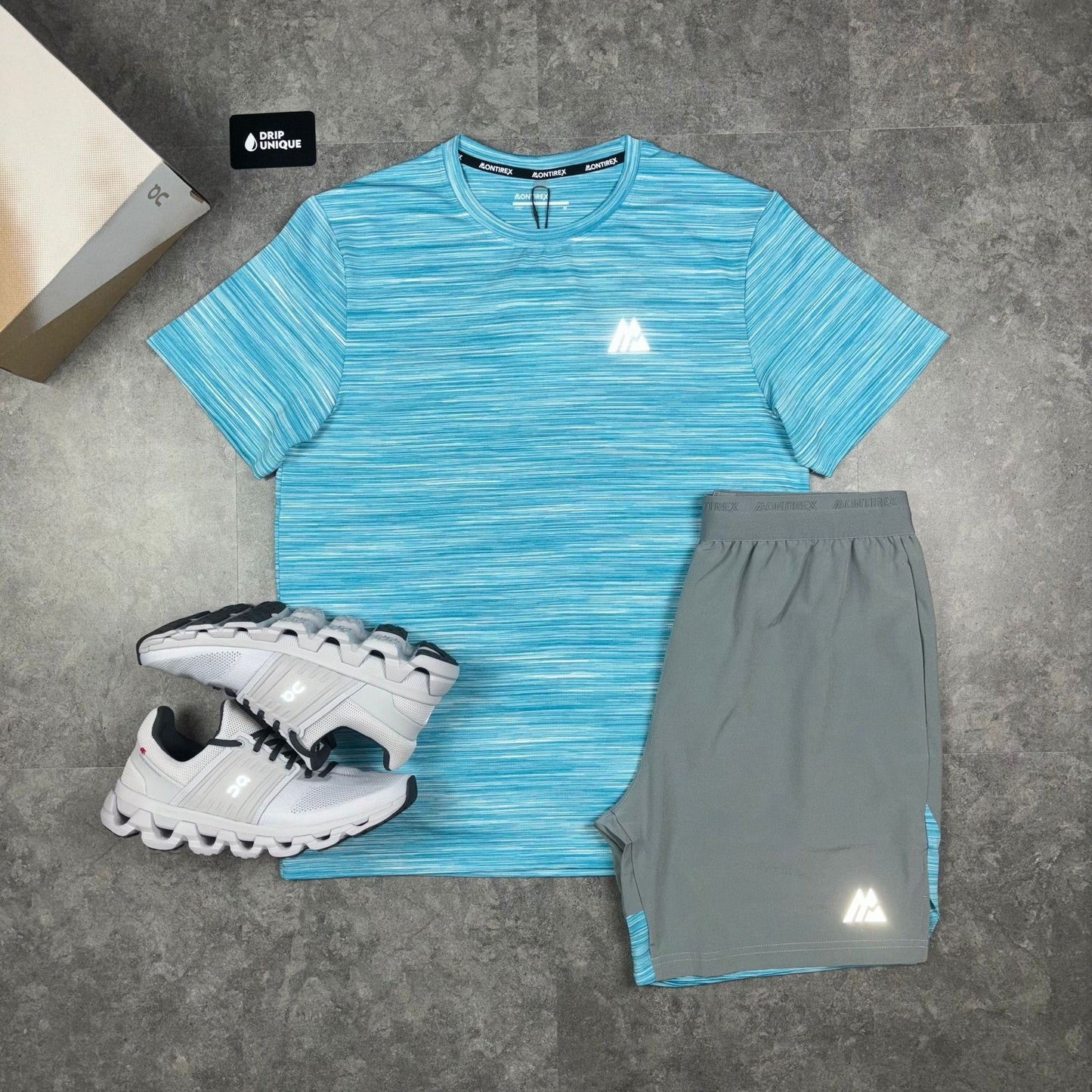 Montirex Trail 2.0 T-Shirt Neon Blue