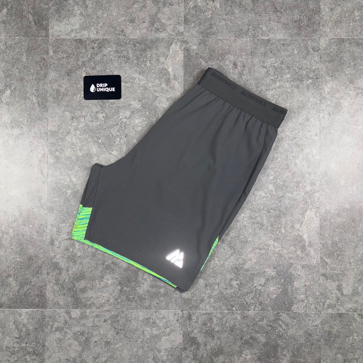 Montirex Trail Panel 2.0 Shorts Neon / Grey