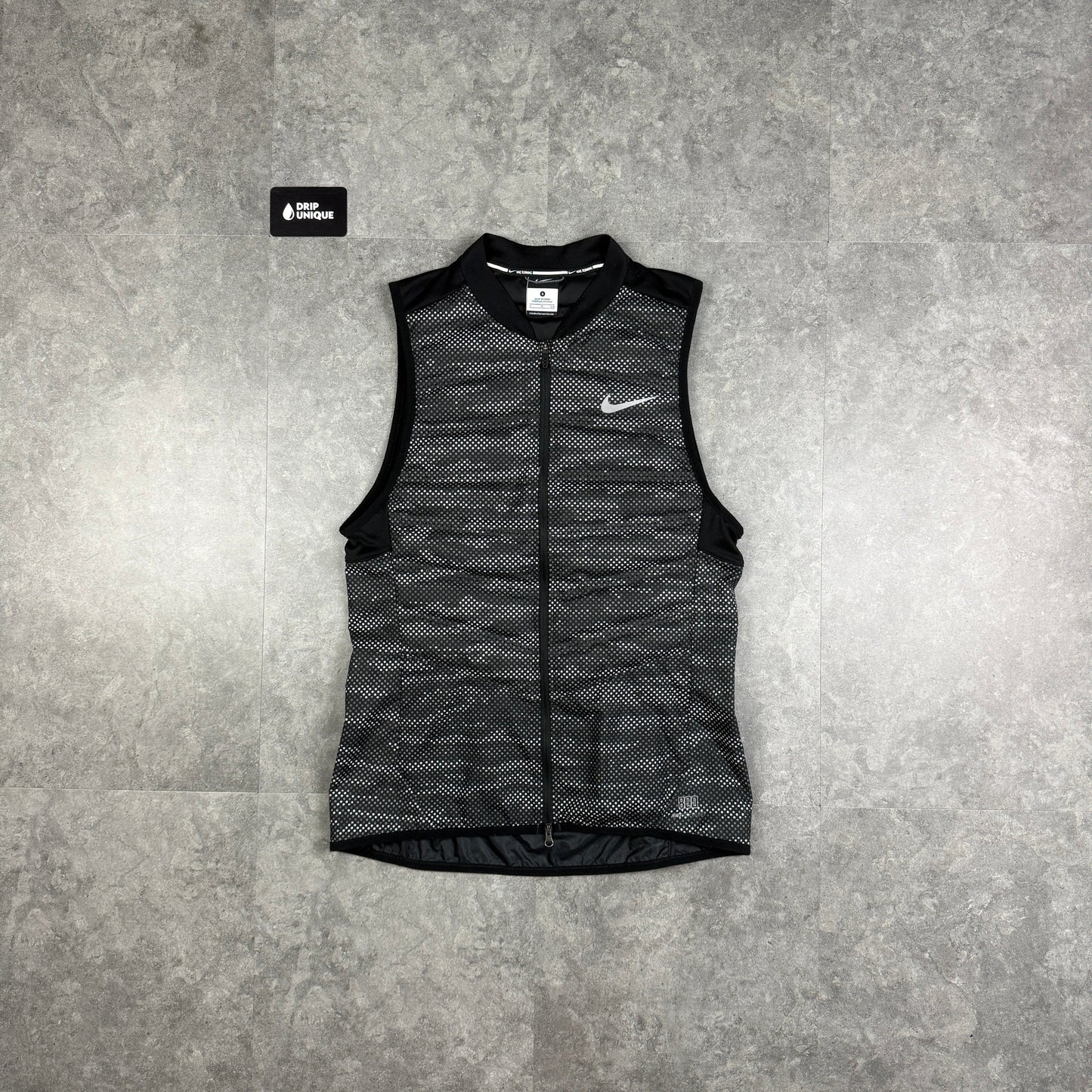 Nike Aeroloft 800 Gilet Black