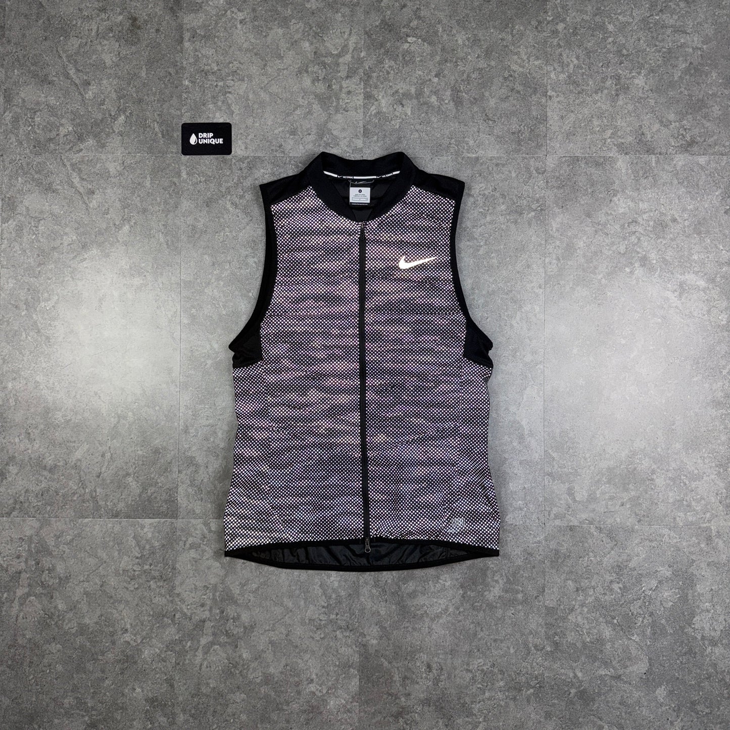 Nike Aeroloft 800 Gilet Black