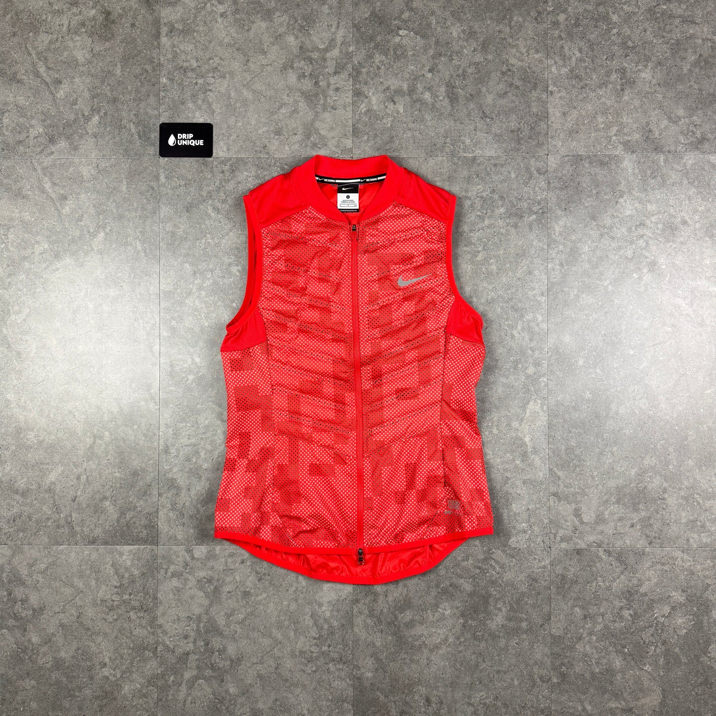 Nike Aeroloft 800 Gilet Red