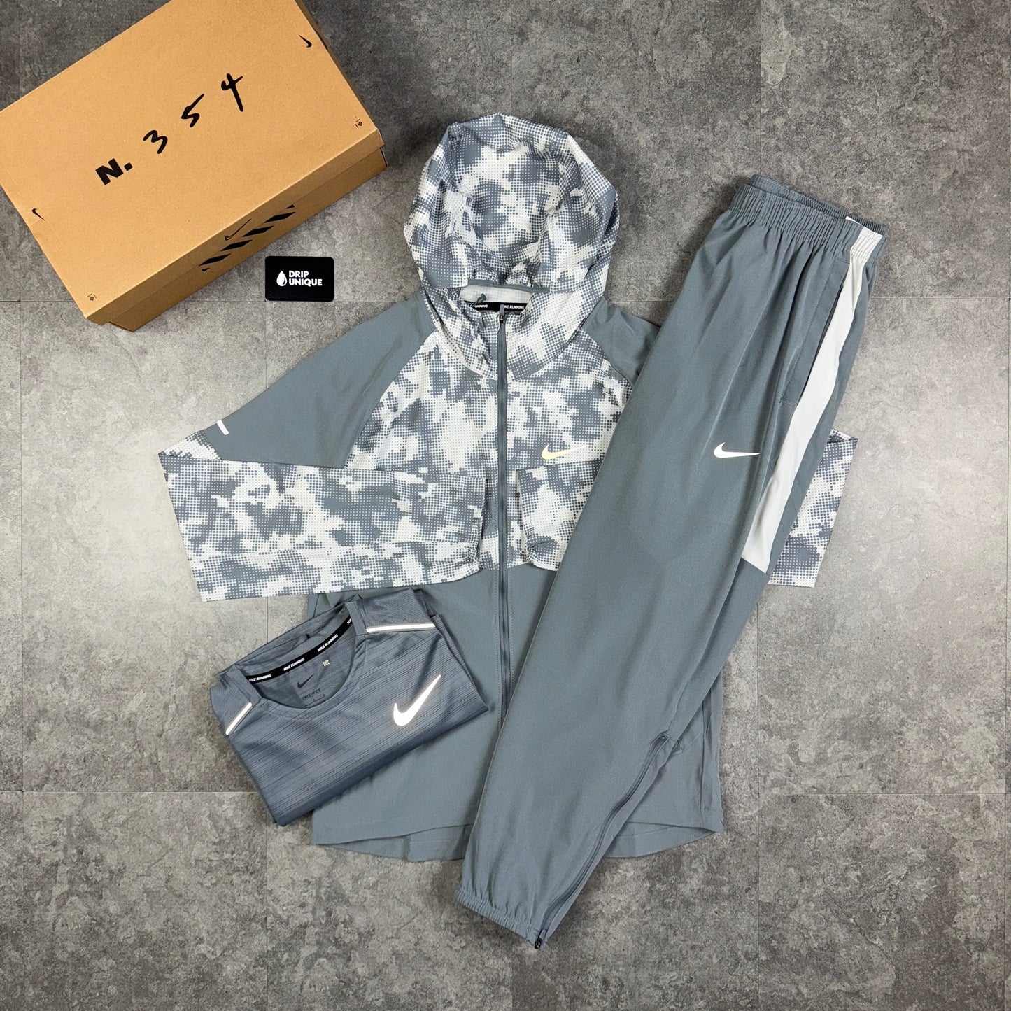 Nike Challenger Dri-Fit Performance Woven Pants Grey