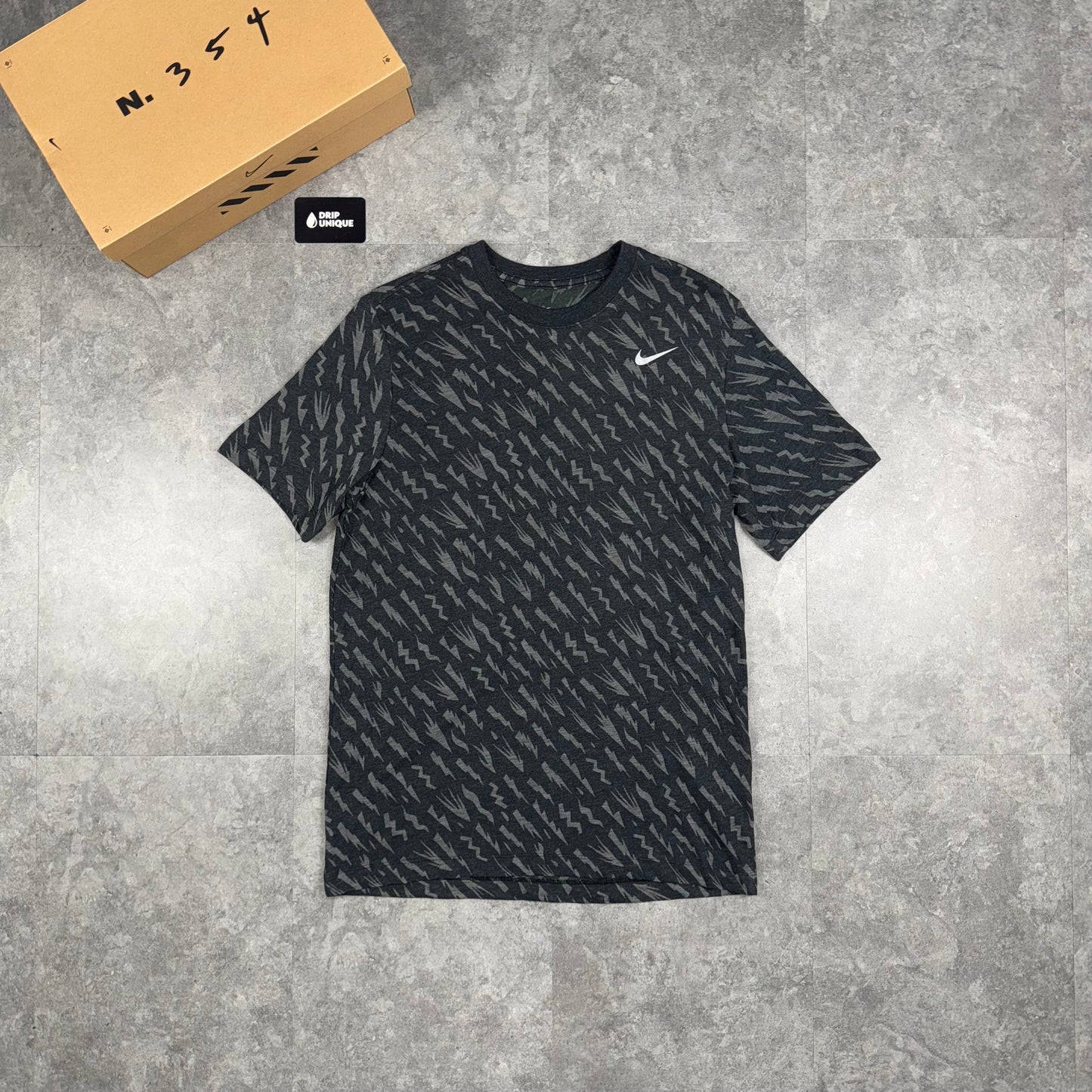 Nike Cotton Bolt T-Shirt Black