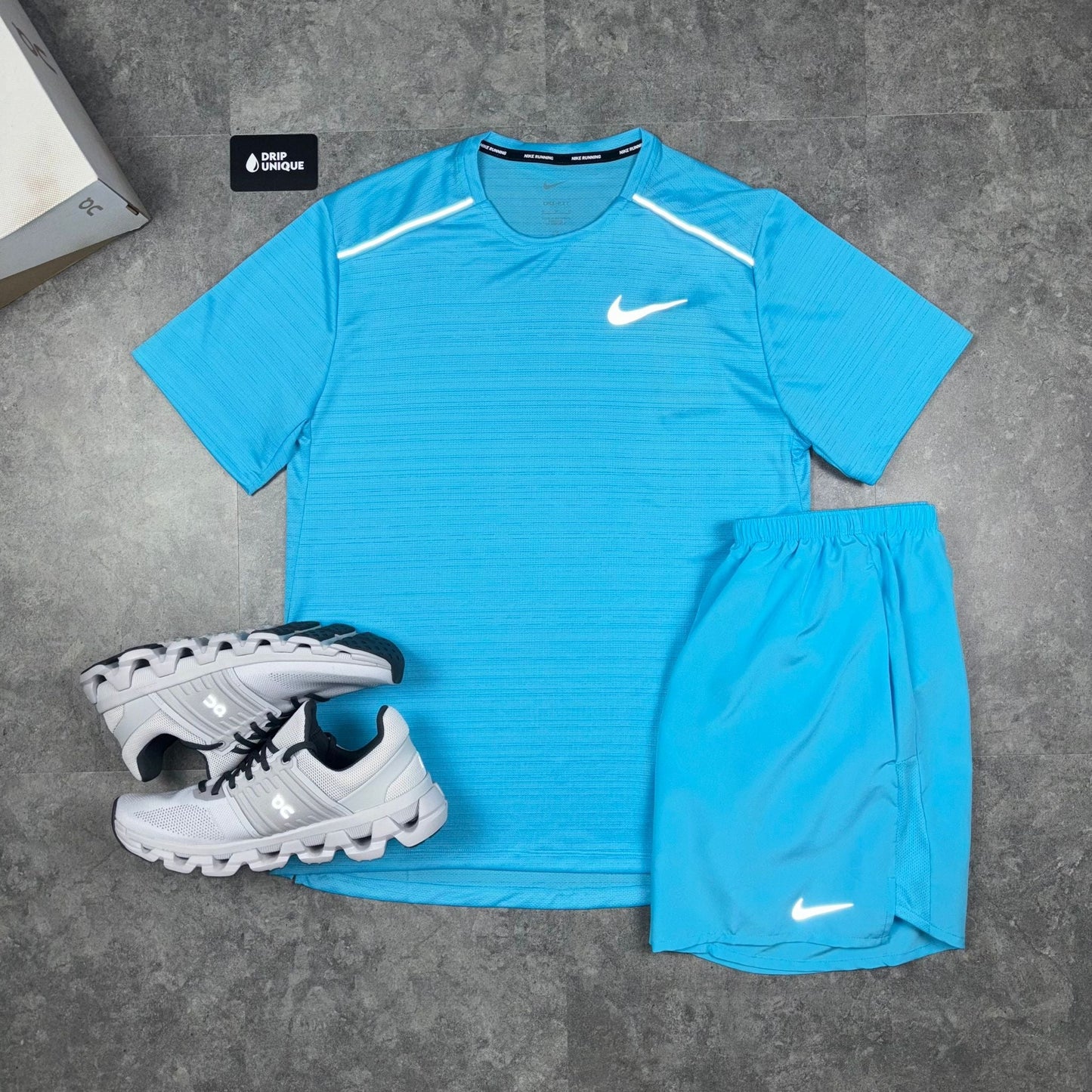 Nike Dri-Fit Challenger Shorts 7" Baltic Blue