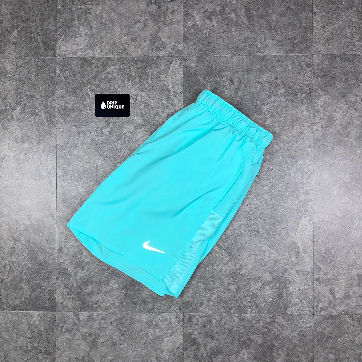 Nike Dri-Fit Challenger Shorts 7" Turquoise