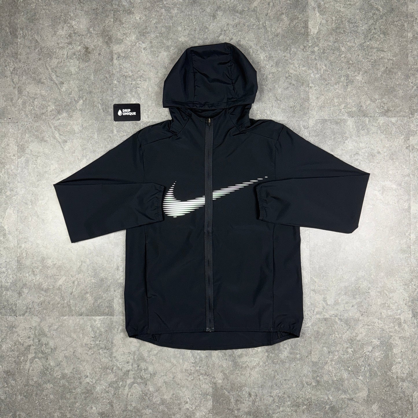 Nike Dri-Fit Form HD Swoosh Windrunner Jacket Black