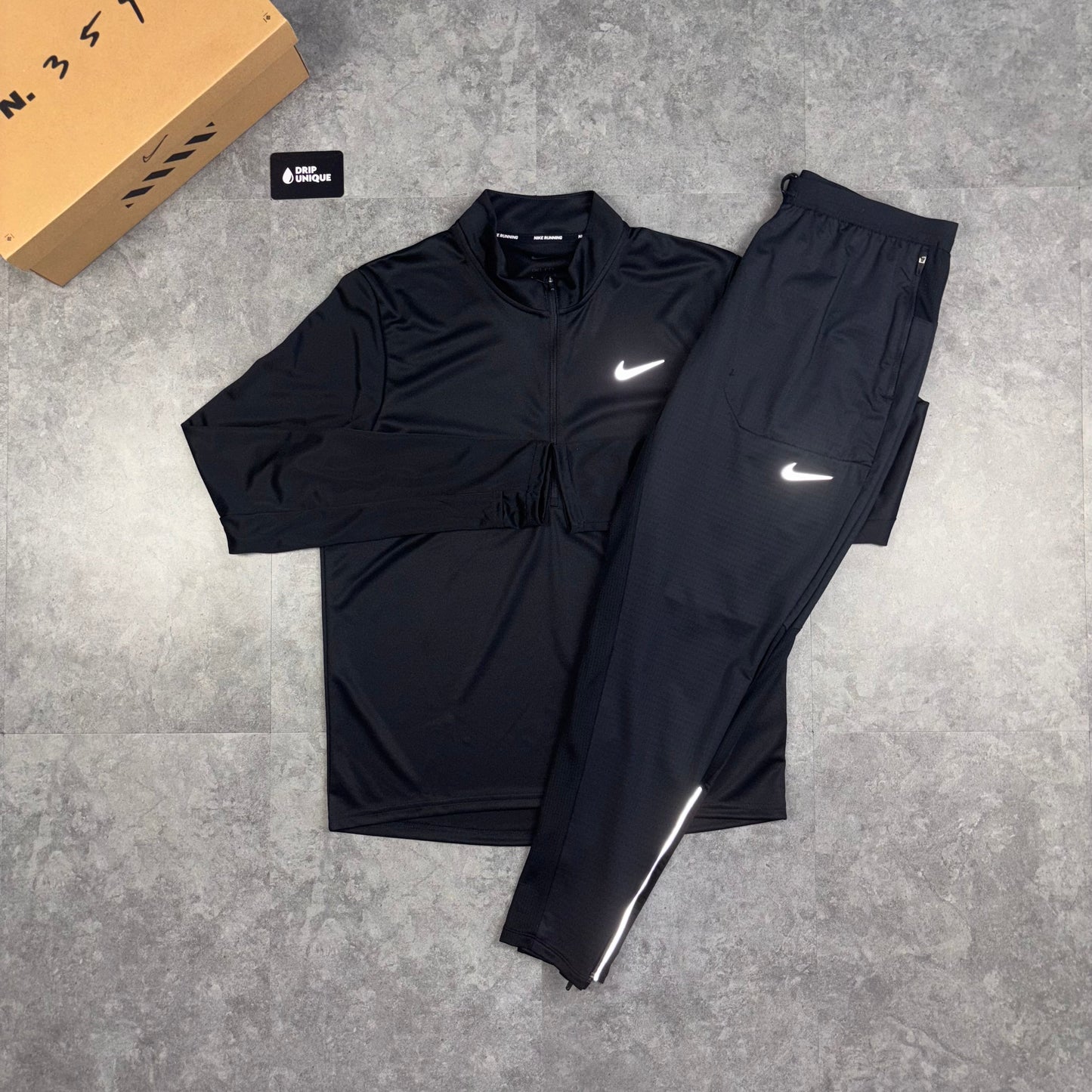 Nike Dri-Fit Pacer 1/4 Zip Top Black