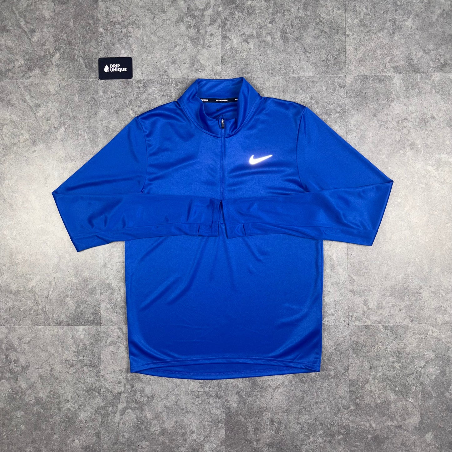 Nike Dri-Fit Pacer 1/4 Zip Top Blue
