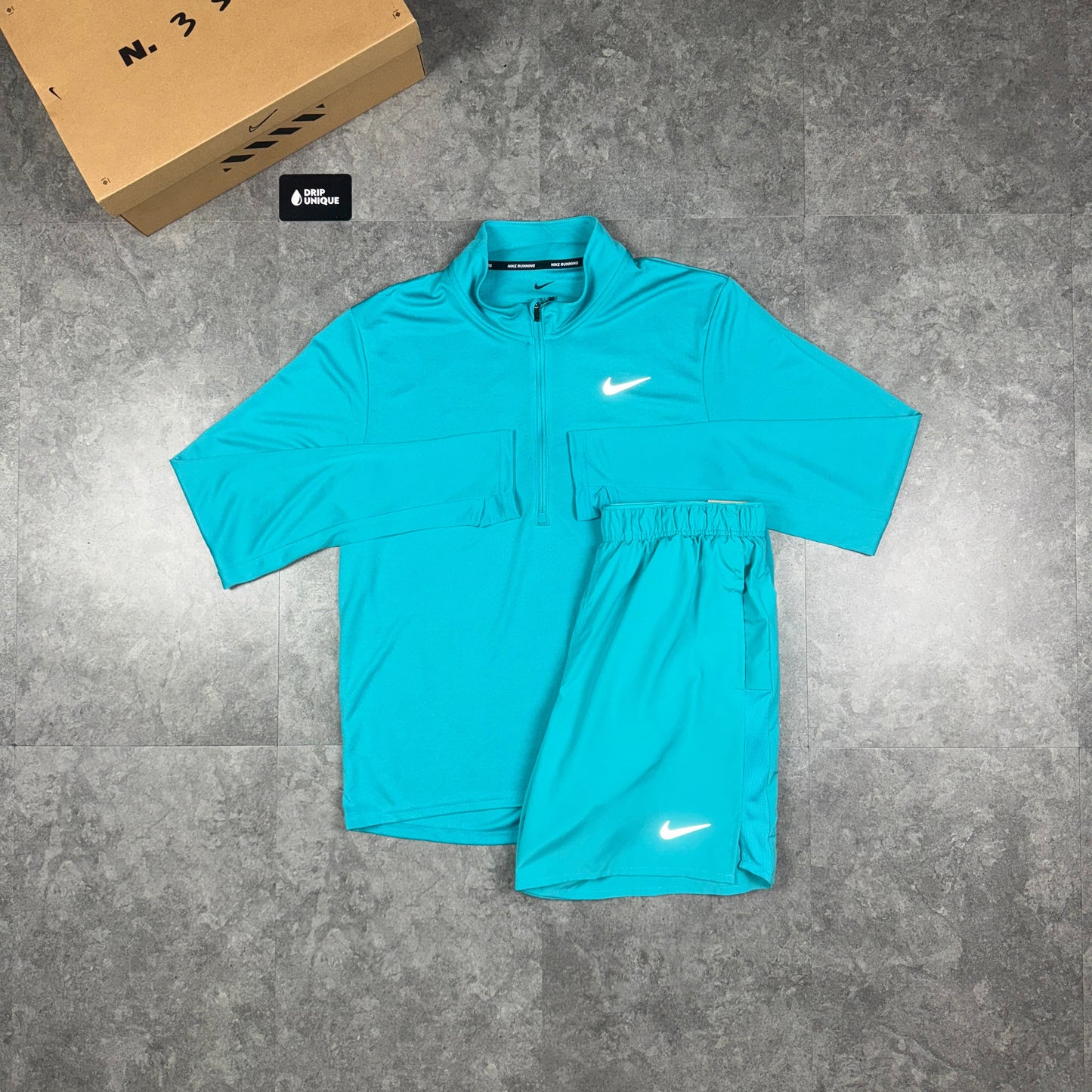 Nike Dri-Fit Pacer 1/4 Zip Top Dusty Cactus