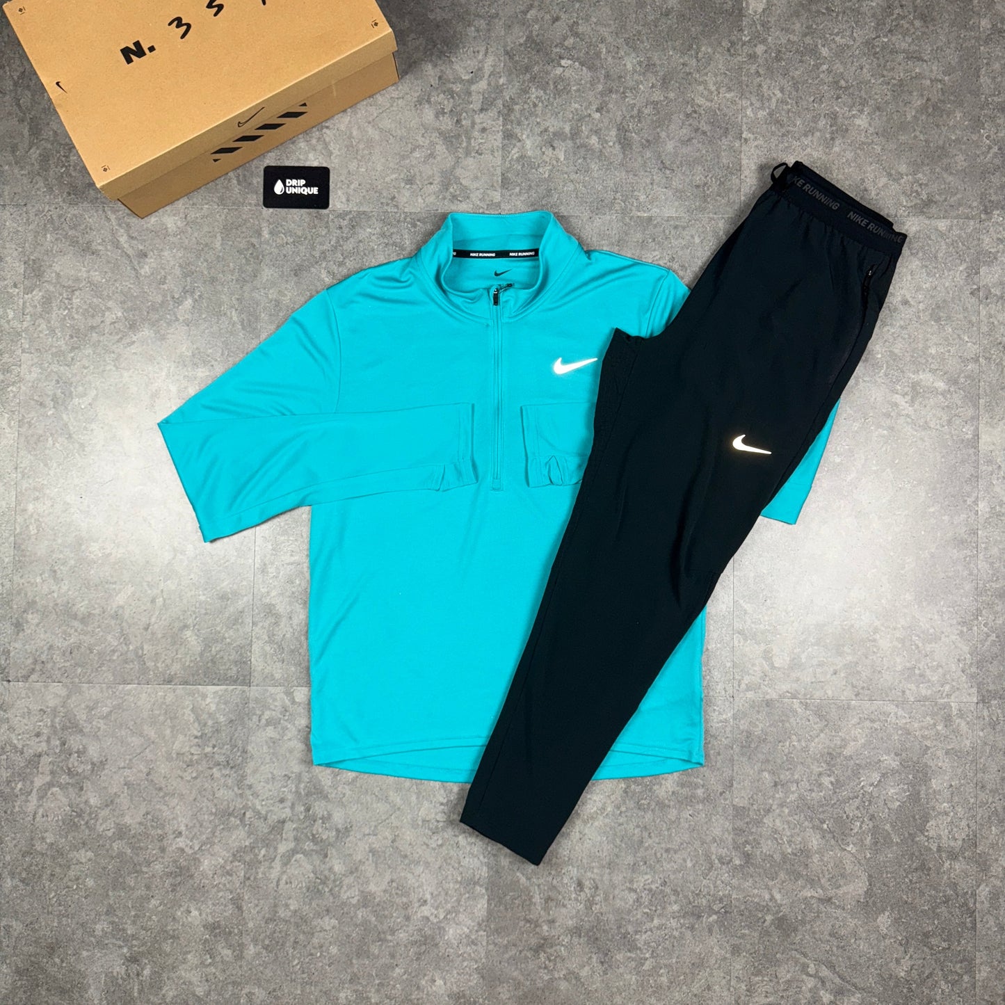 Nike Dri-Fit Pacer 1/4 Zip Top Dusty Cactus