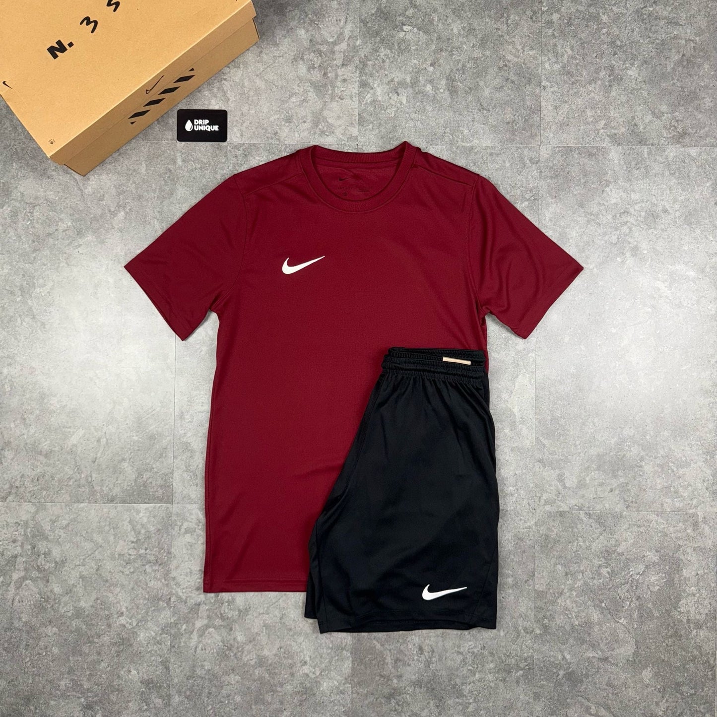 Nike Dri-Fit T-Shirt Maroon