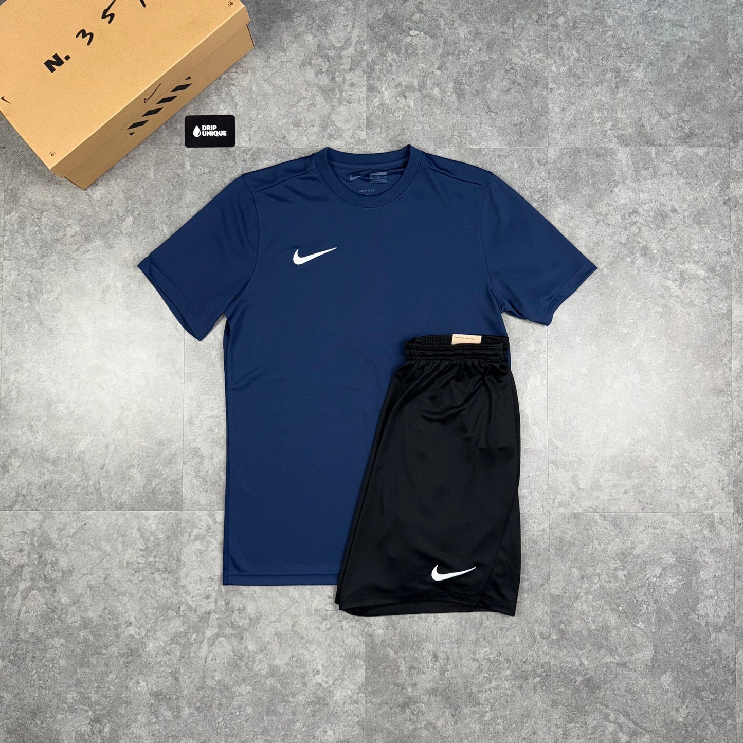Nike Dri-Fit T-Shirt Navy Blue