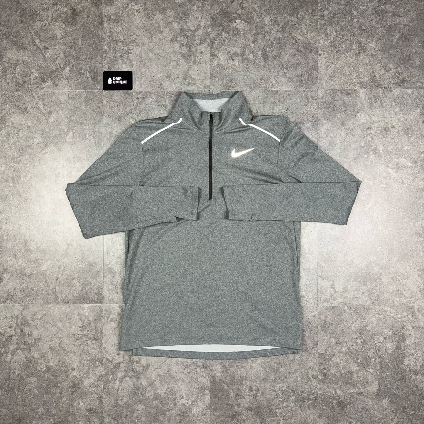 Nike Element 3.0 1/4 Zip Top Grey