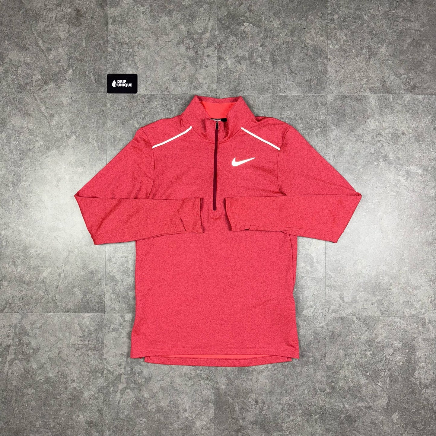 Nike Element 3.0 1/4 Zip Top Pink