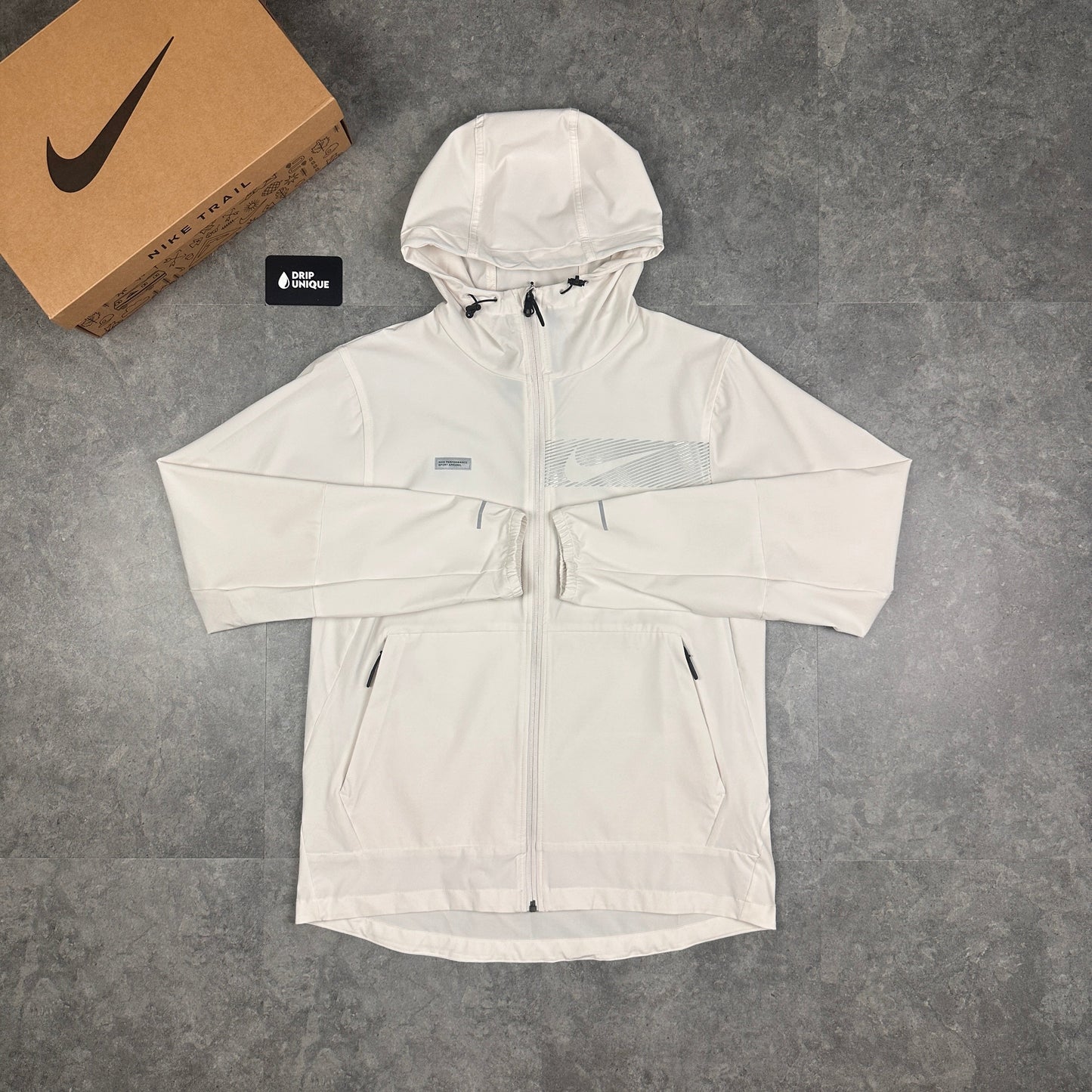 Nike Flash Unlimited Repel Windrunner Jacket White