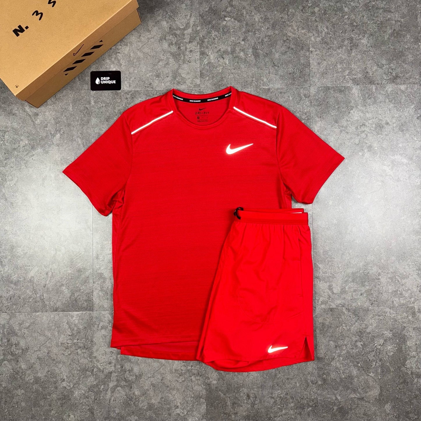 Nike Flex Stride Shorts 7" University Red