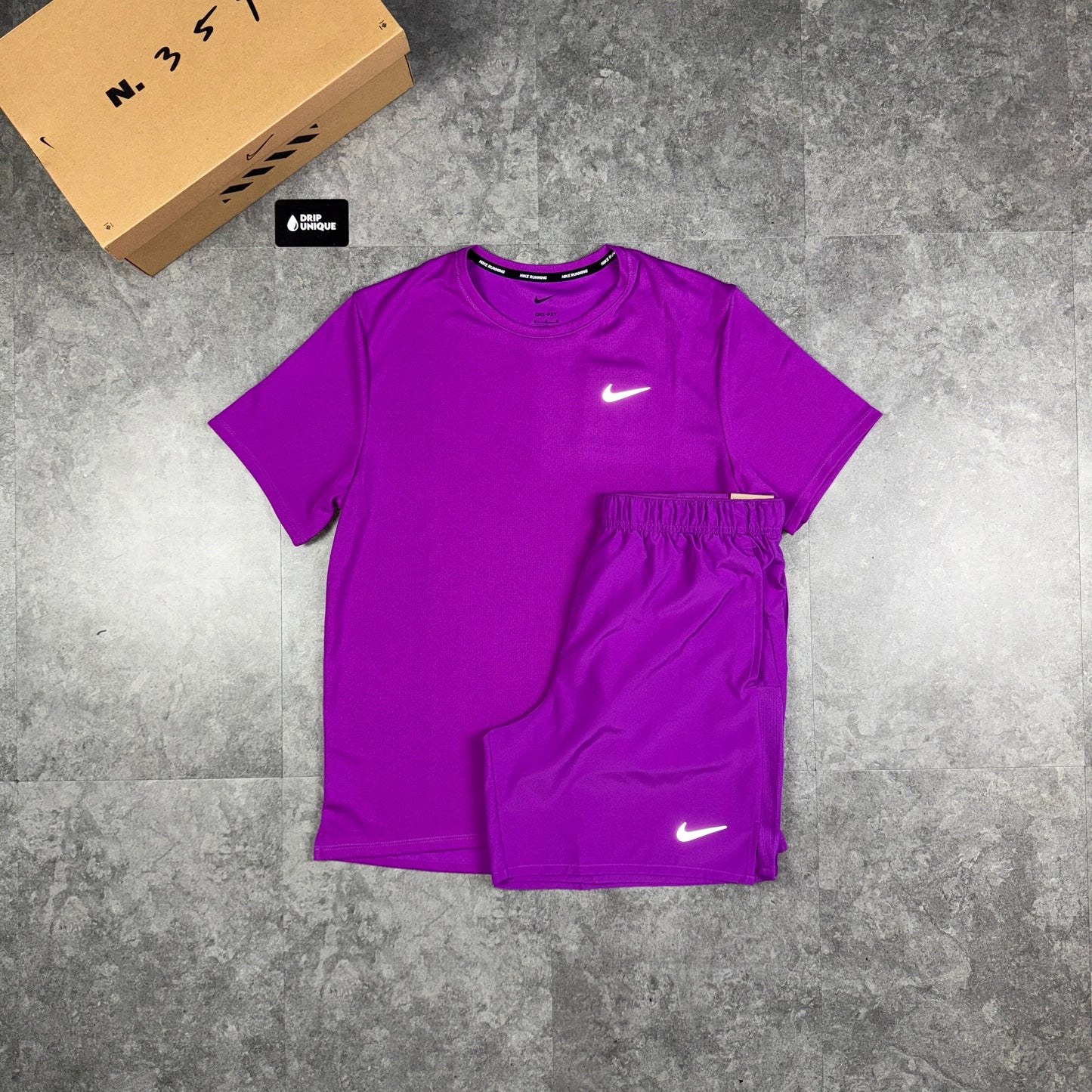 Nike Miler 3.0 T-Shirt Vivid Purple