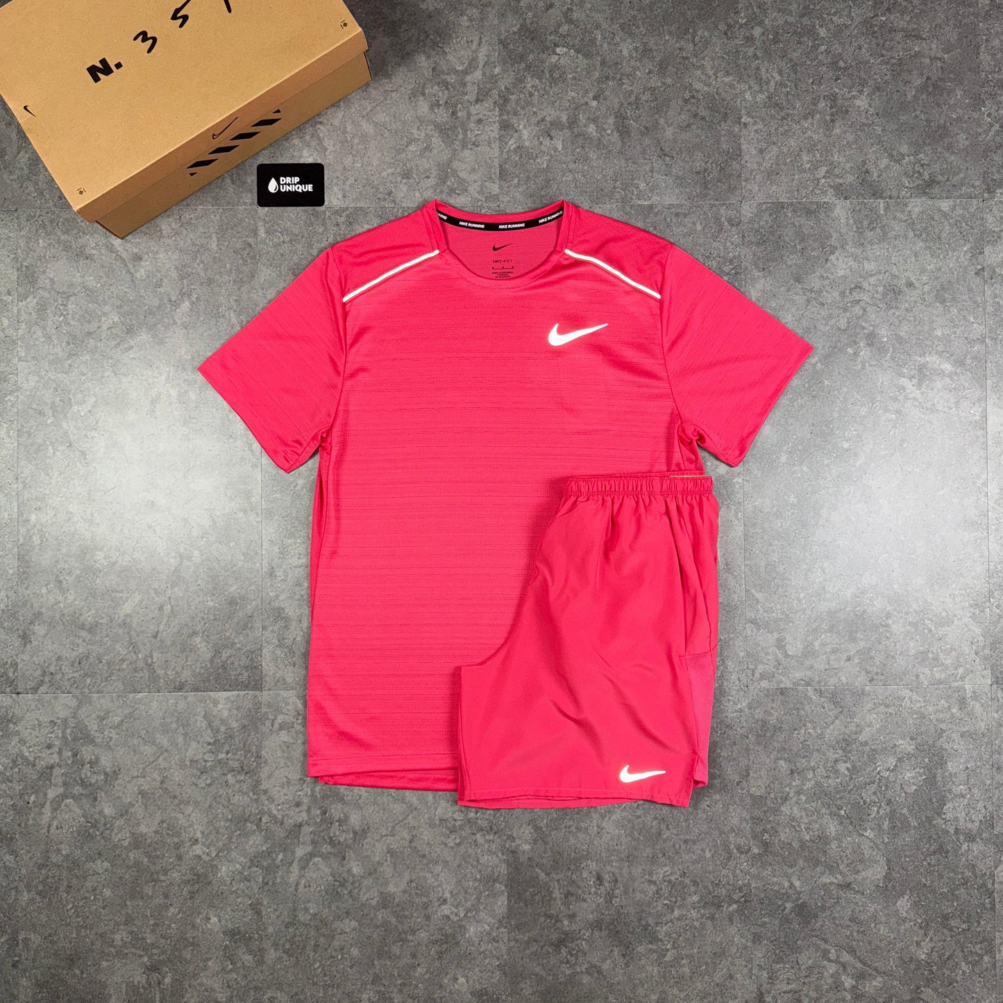 Nike Miler T-Shirt Aster Pink