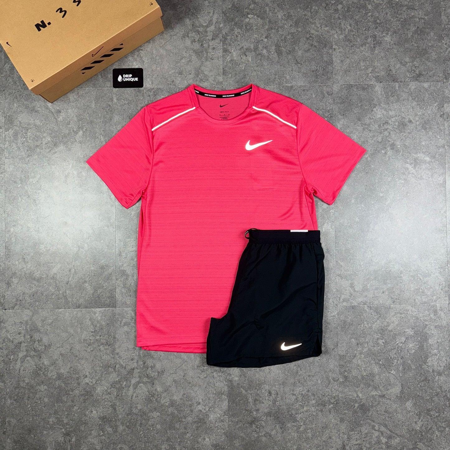 Nike Miler T-Shirt Aster Pink