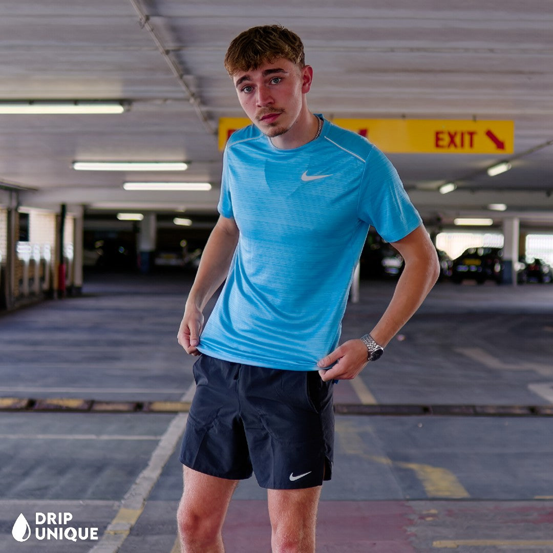 Nike Miler T-Shirt Baltic Blue