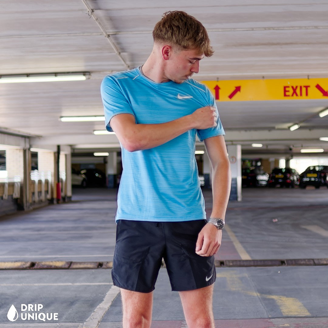 Nike Miler T-Shirt Baltic Blue