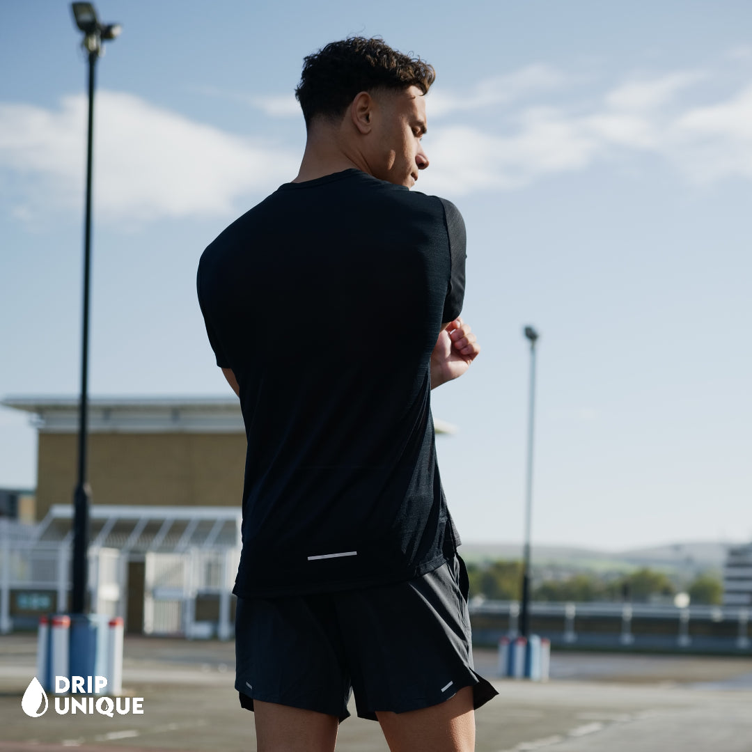 Nike Miler T-Shirt Black