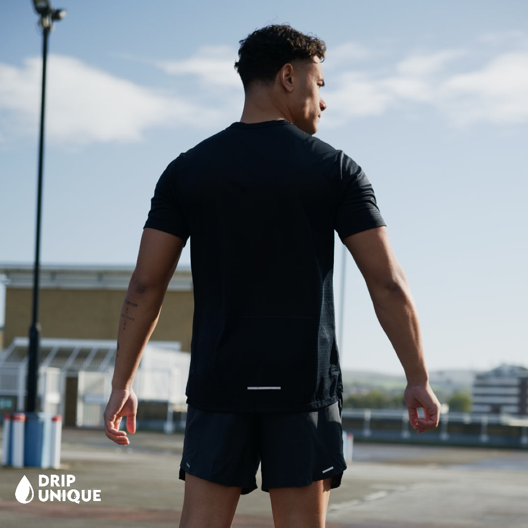 Nike Miler T-Shirt Black