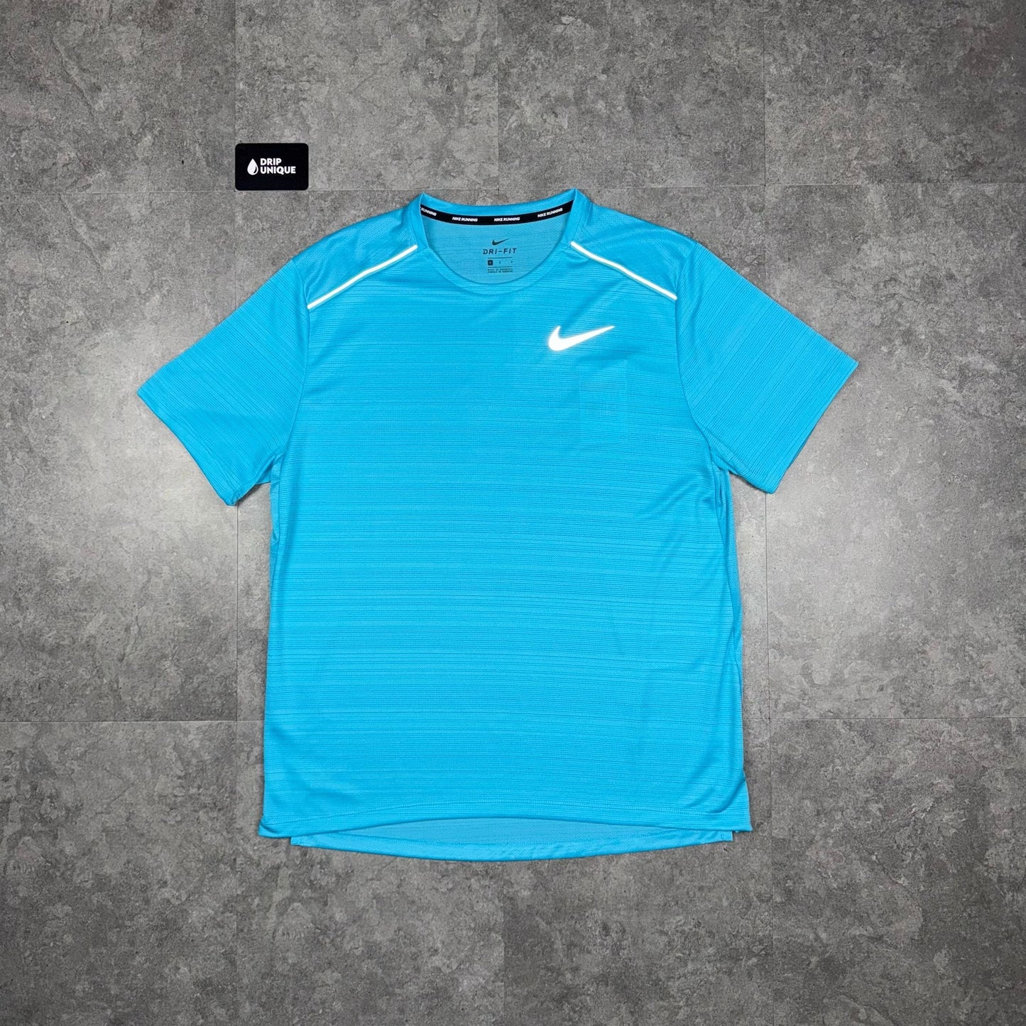 Nike Miler T-Shirt Chlorine Blue