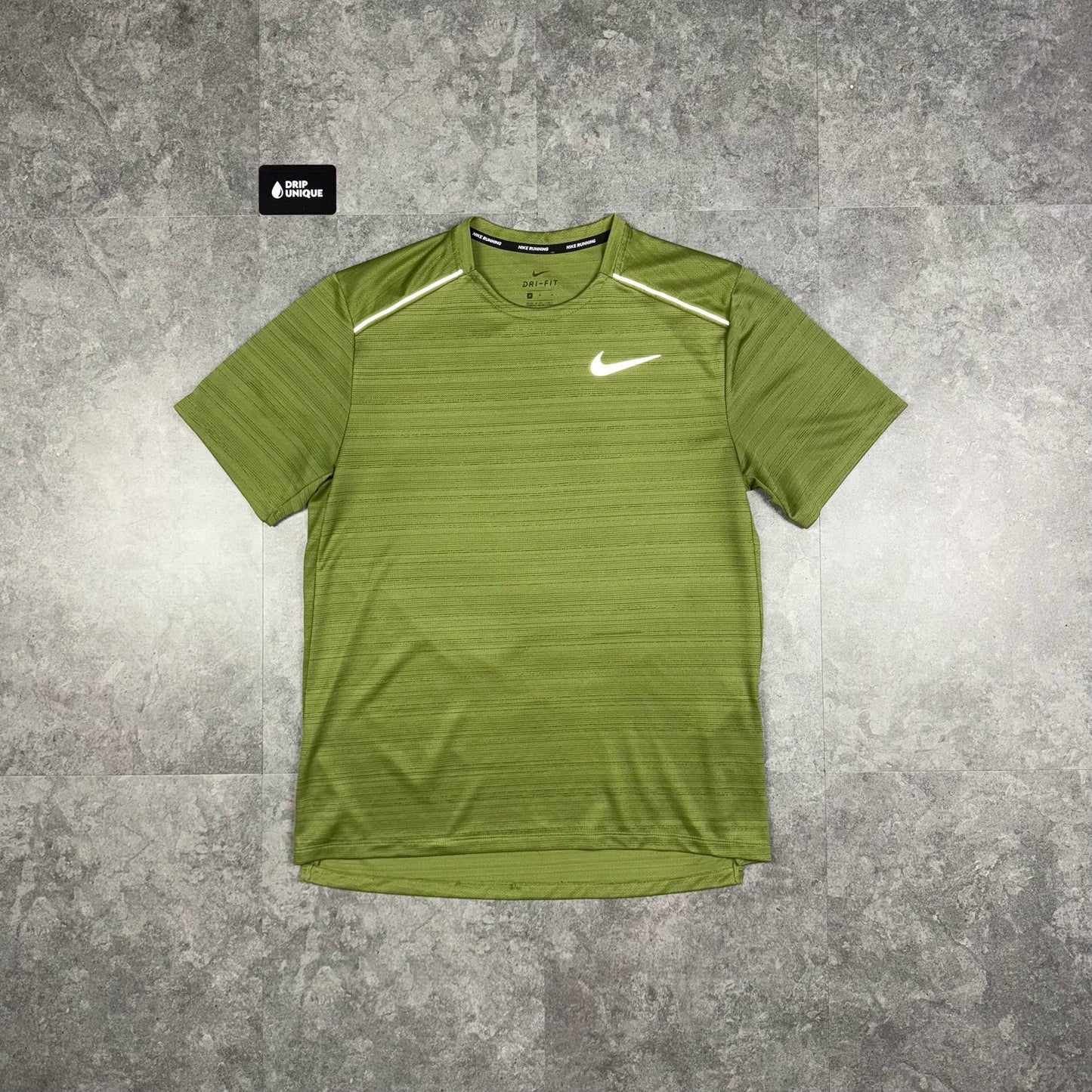 Nike Miler T-Shirt Green