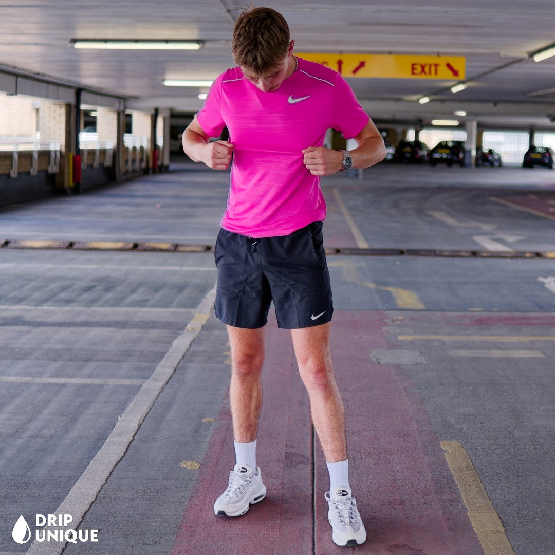 Nike Miler T-Shirt Hot Pink