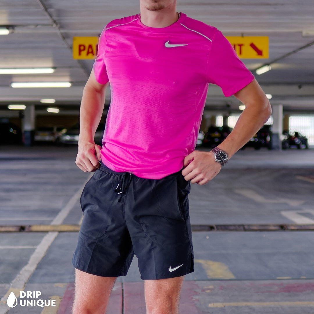 Nike Miler T-Shirt Hot Pink