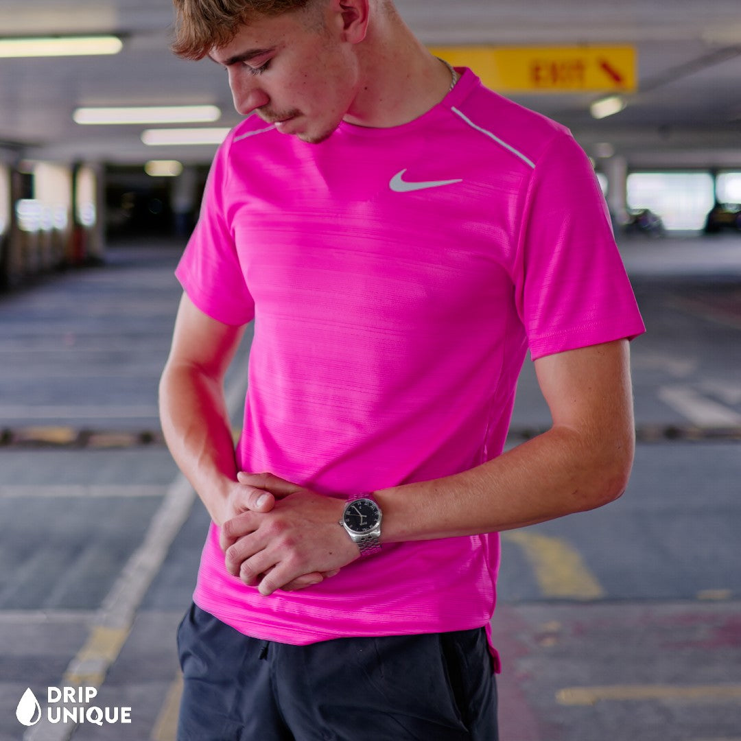 Nike Miler T-Shirt Hot Pink