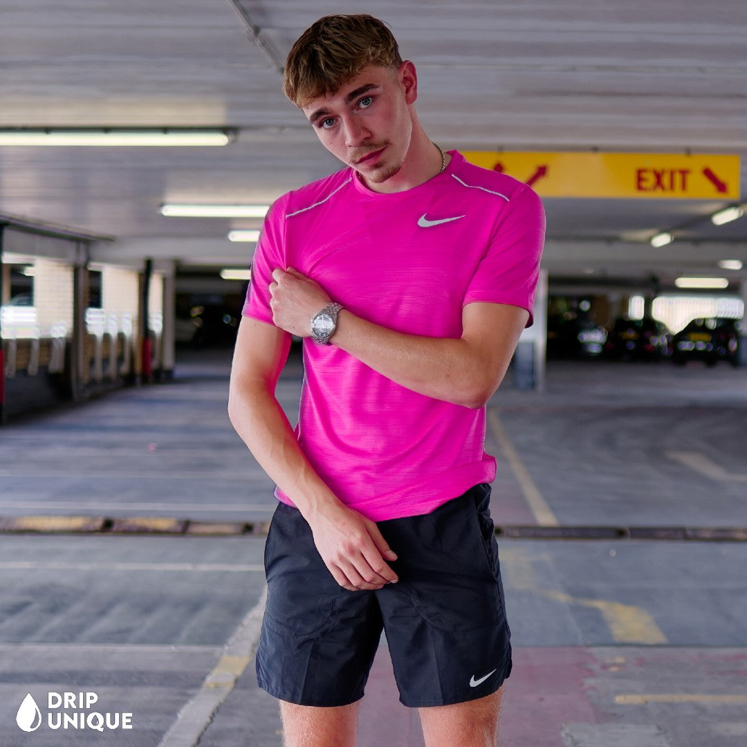 Nike Miler T-Shirt Hot Pink