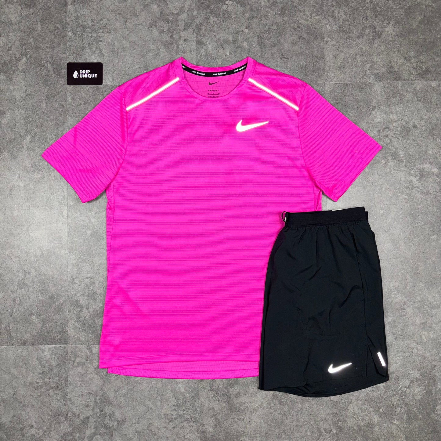 Nike Miler T-Shirt Hot Pink