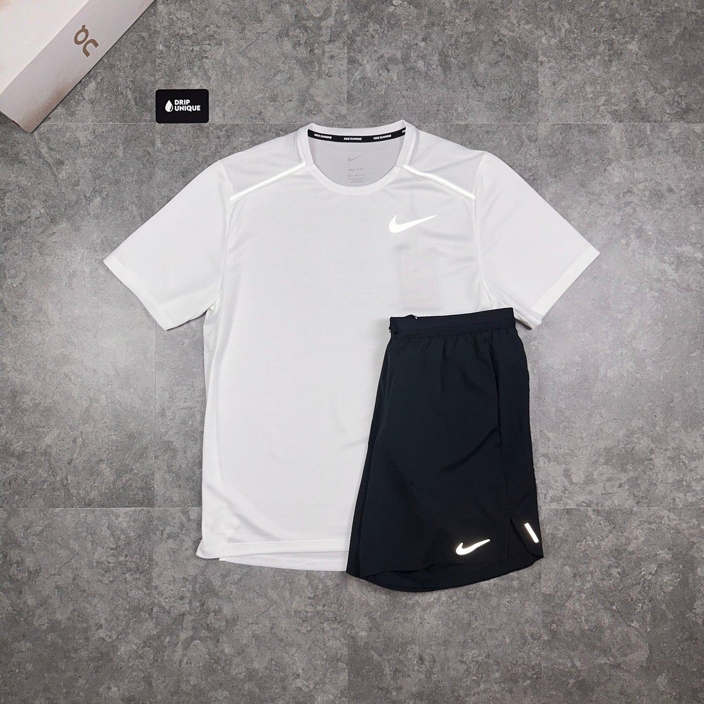 Nike Miler T-Shirt Ice White