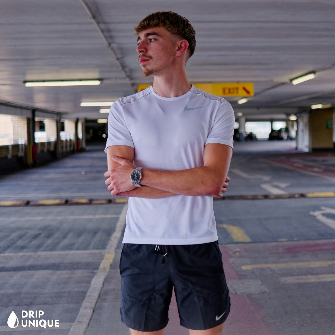 Nike Miler T-Shirt Ice White